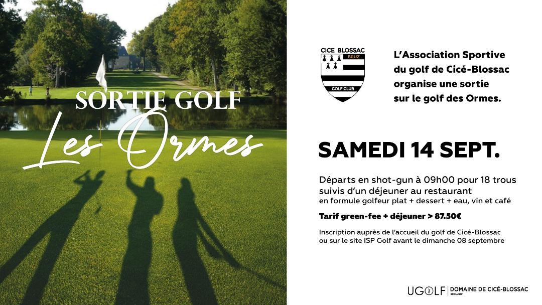 You are currently viewing Sortie golfique aux Ormes