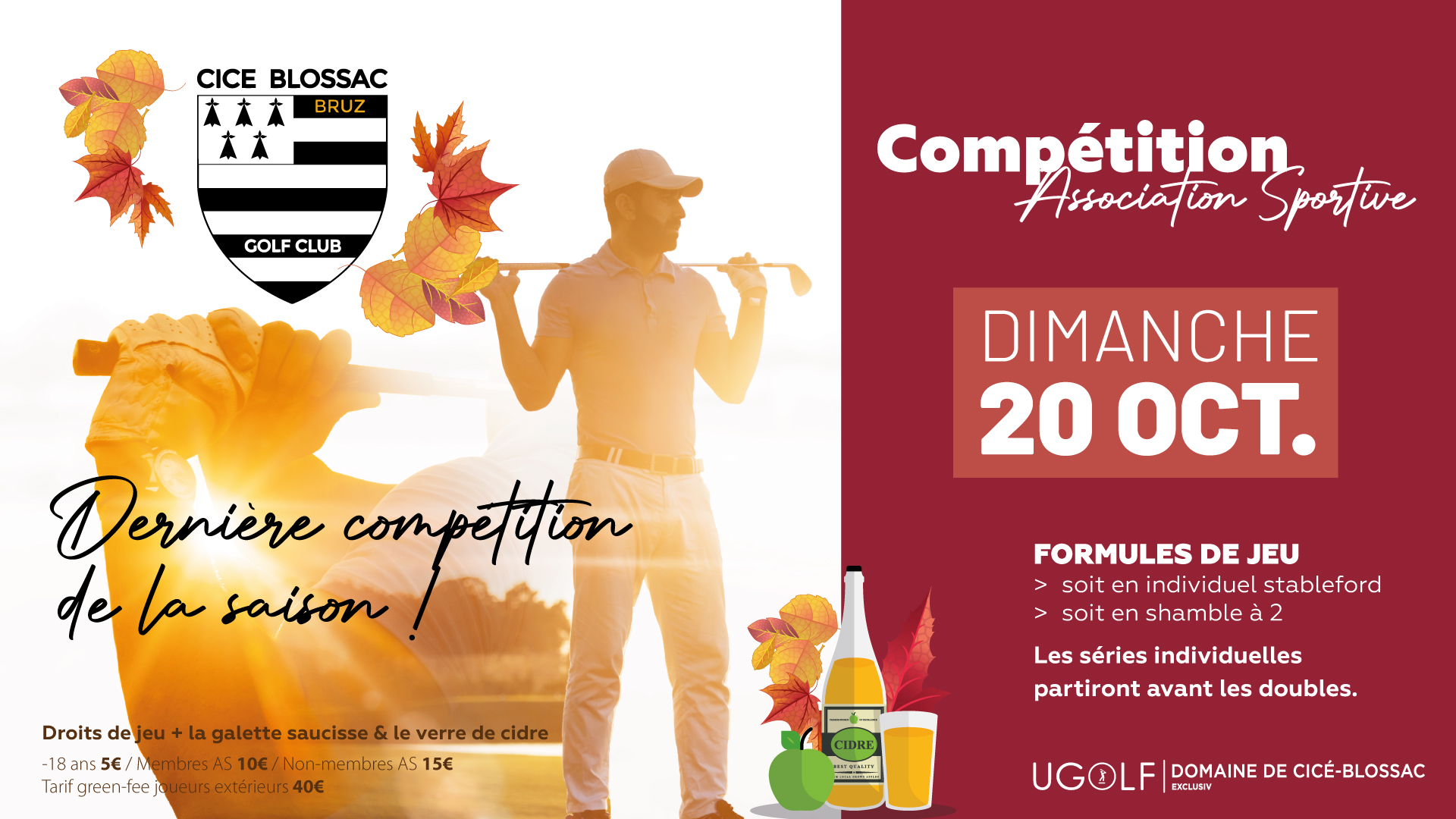 You are currently viewing COMPETITION DE L’A.S. DU 20 OCTOBRE 2024